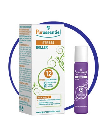 PURESSENTIEL Roll-on proti stresu 12 esenciálních olejů 5 ml