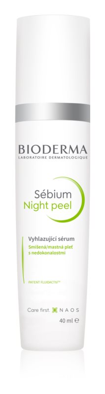 BIODERMA Sébium Night peel 40 ml-vyhlazující sérum