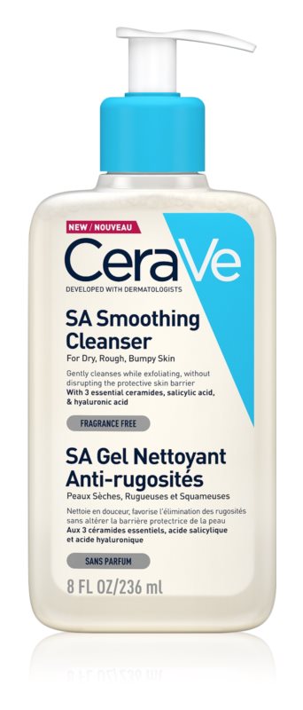 CeraVe SA Smoothing zjemňující čisticí gel - 236 ml