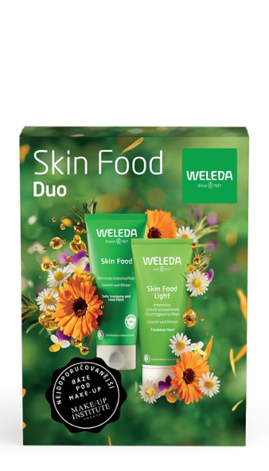Weleda Skin Food Duo Face & Body sada pleťový a tělový krém Skin Food Face and Body Cream 30 ml + pleťový a tělový krém Skin Foo