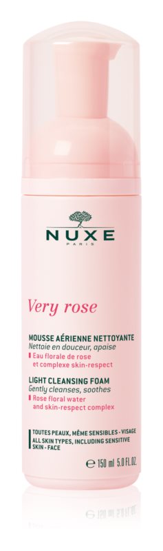 NUXE Very Rose lehká čistící pěna 200 ml