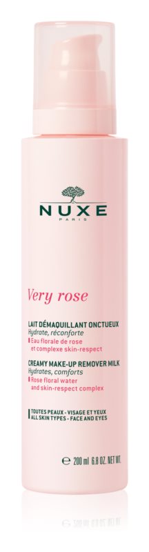 NUXE Very Rose krémové odličovací mléko 200 ml