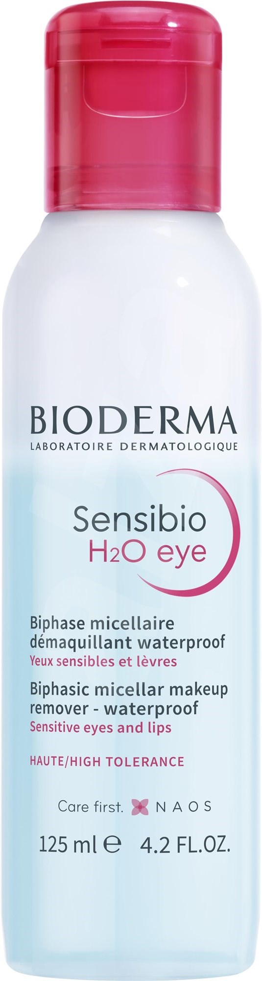 BIODERMA Sensibio H2O eye micelární odličovač 125 ml