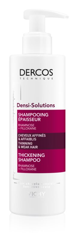 VICHY Dercos Densi-solutions Zhušťující šampon pro řídnoucí a slabé vlasy 250 ml