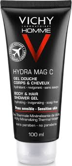 Vichy Homme Hydra Mag C sprchový gel 100 ml