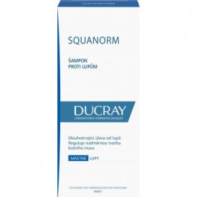 DUCRAY squanorm mastné lupy šampon 200 ml