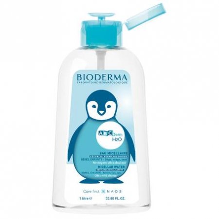 BIODERMA ABCDerm H2O micelární voda 1l