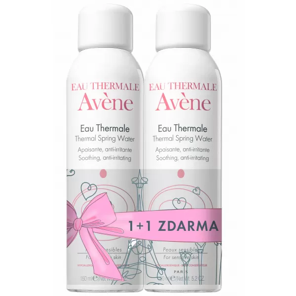 AVENE DUO Termální voda 150 ml+150 ml