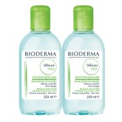 BIODERMA Sebium H2O 250 ml 1+1ZDARMA