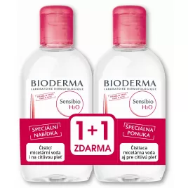 Bioderma Sensibio H2O micelární voda Festval 2 x 250 ml dárková sada