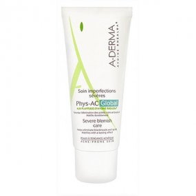 A-Derma Phys-AC Global kompletní péče pro problematickou pleť, akné 40 ml