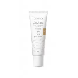 AVENE Couvrance Tekutý krycí make up miel (odstín 4) - Fond de Teint Correcteur Fluide 30 ml