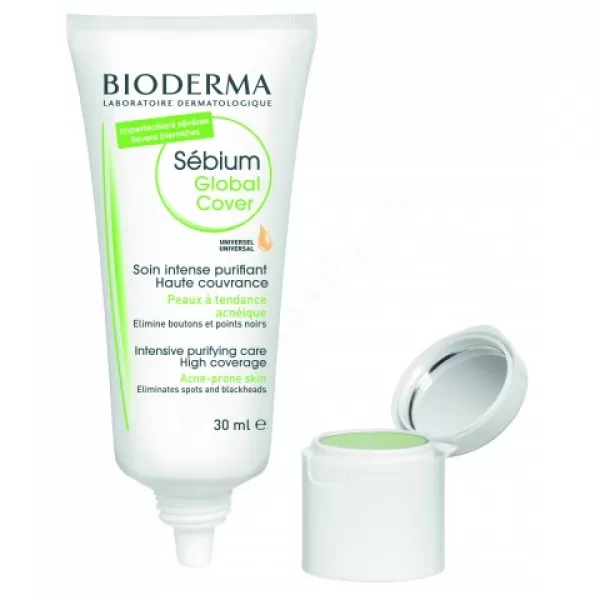 BIODERMA Sébium Global Cover 30 ml + 2 g