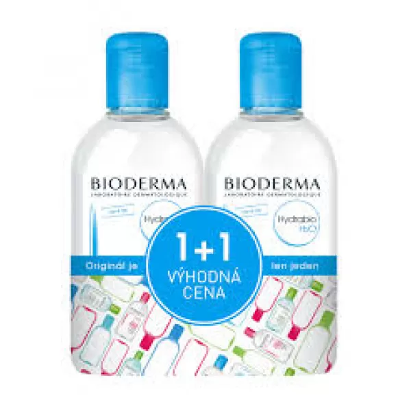Bioderma Hydrabio H2O micelární voda 2 x 500 ml dárková sada