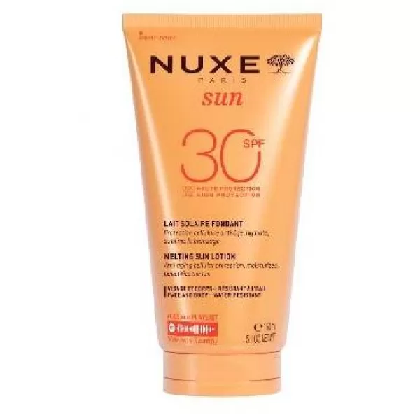 Nuxe Sun opalovací mléko na obličej a tělo SPF 30 150 ml