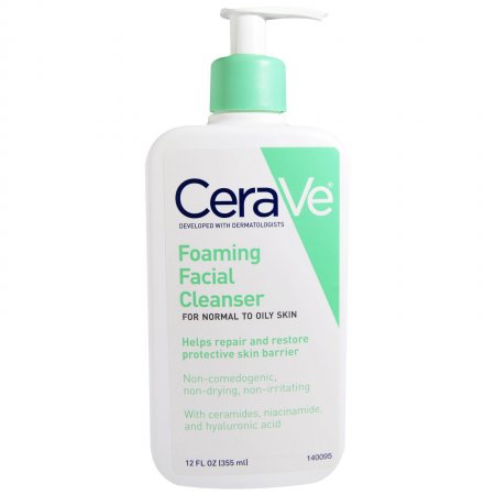 CeraVe čistící pěnící gel 473 ml - normální až mastná pokožka