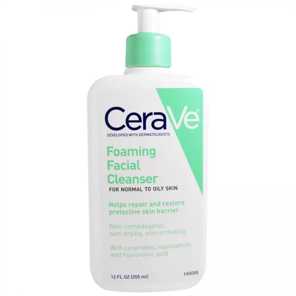 CeraVe čistící pěnící gel 236 ml - normální až mastná pokožka