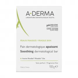 A-DERMA Dermatologické mýdlo-kostka 100g