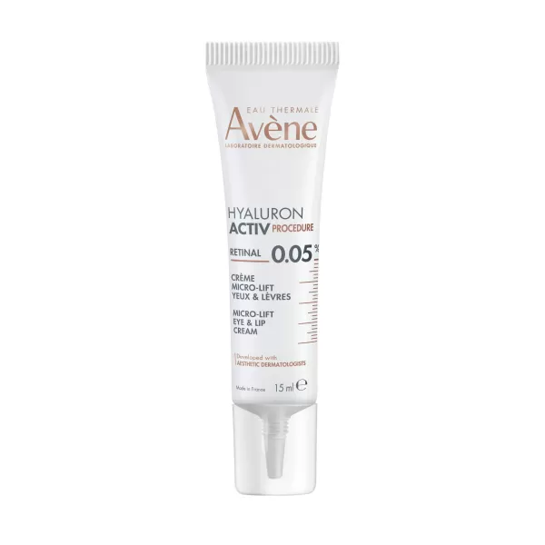 Avène HYALURON ACTIV PROCEDURE Mikro-liftingový krém na oči a rty s retinalem 0,05 % 15 ml