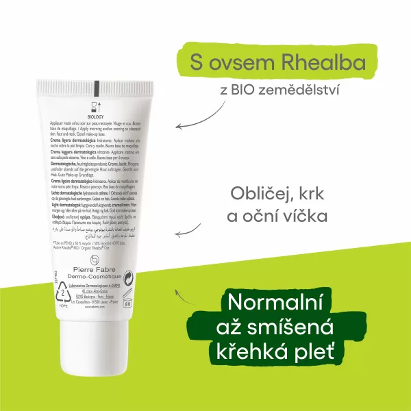 A-Derma BIOLOGY lehký hydratační krém 40 ml