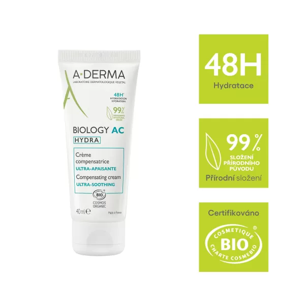 A-DERMA BIOLOGY AC Hydra kompenzační krém 40ml