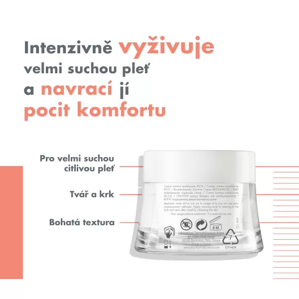 AVENE Revitalizační velmi výživný krém 50ml
