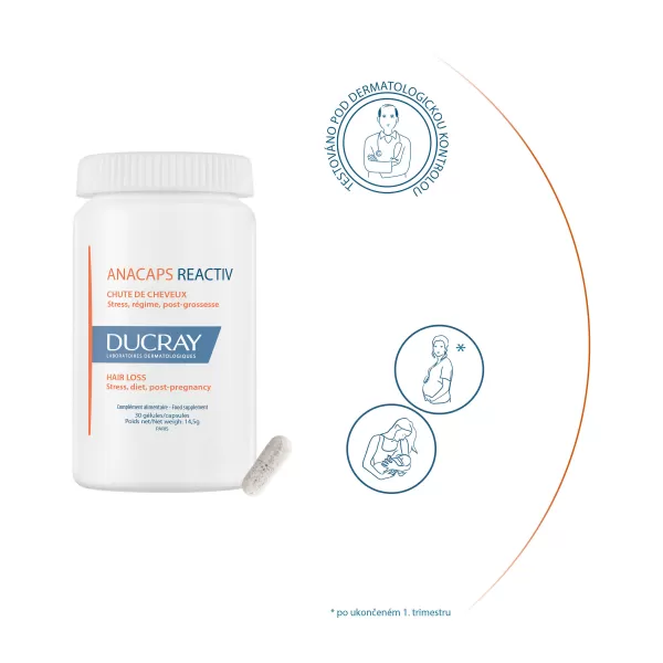 Ducray Anacaps Reactiv 3x30 kapslí