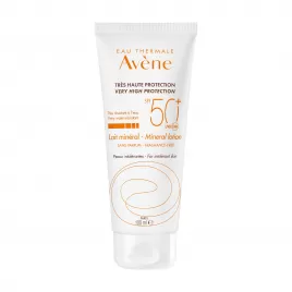Avène Sun Minéral ochranné mléko bez chemických filtrů a parfemace SPF 50+ 100 ml