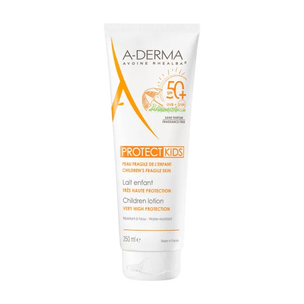A-DERMA PROTECT KIDS SPF 50+ mléko pro děti 250 ml