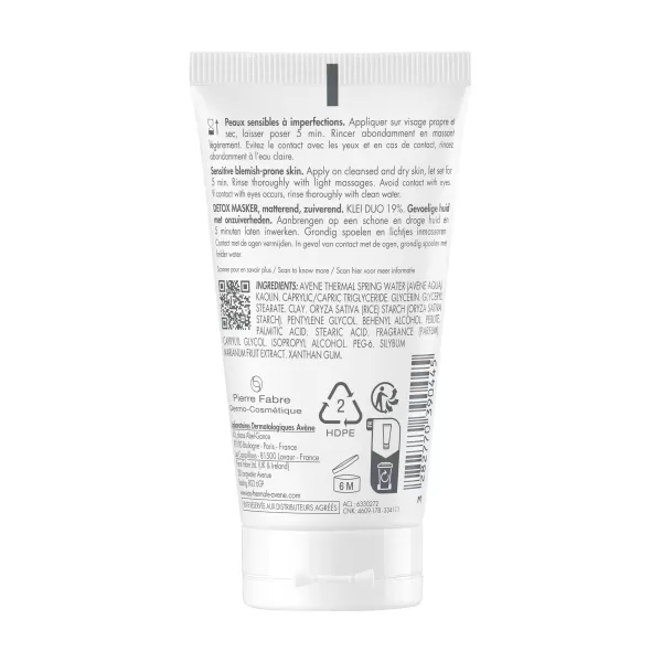 AVENE Cleanance Detoxikační maska 50ml