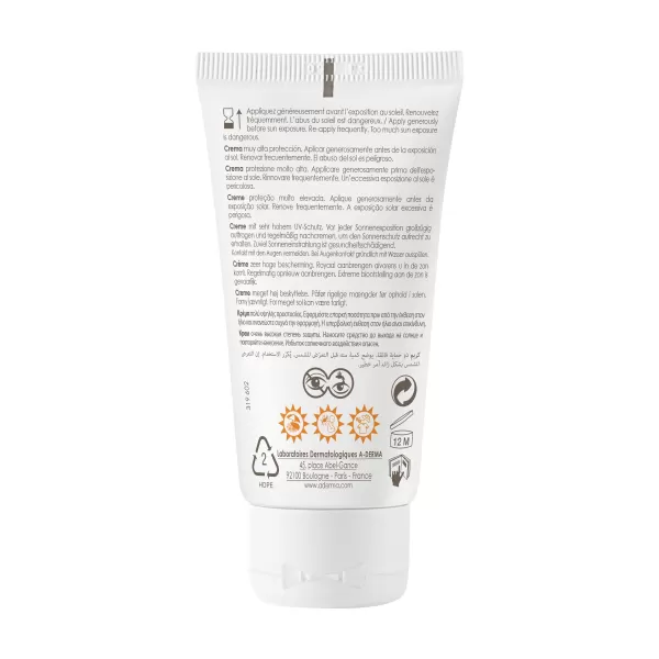 A-DERMA Protect Krém SPF 50+ 40 ml