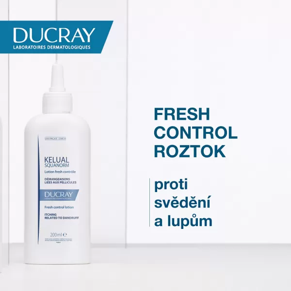 DUCRAY Kelual Squanorm Fresh Control roztok 200ml