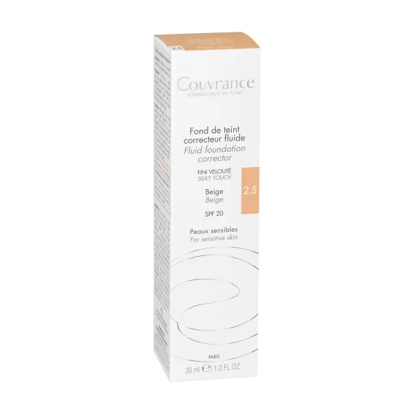 AVENE Couvrance Tekutý make-up beige (2.5) 30ml