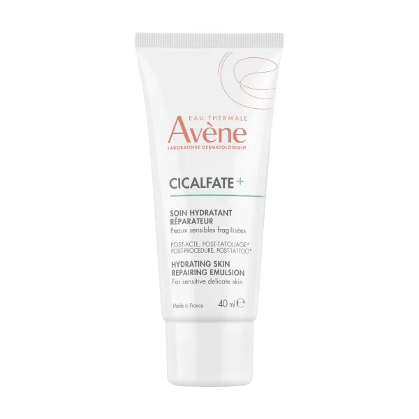 Avène Cicalfate+ Hydratační obnovující emulze po povrchových dermatologických zákrocích nebo tetování 40 ml