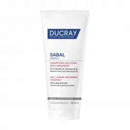 Ducray SABAL ARGEAL Šampon absorbující kožní maz pro každodenní použití 200 ml