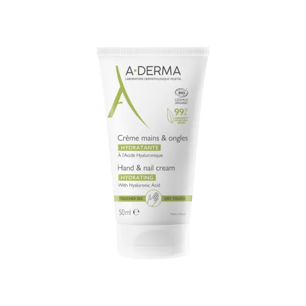 A-DERMA Krém na ruce a nehty 50 ml