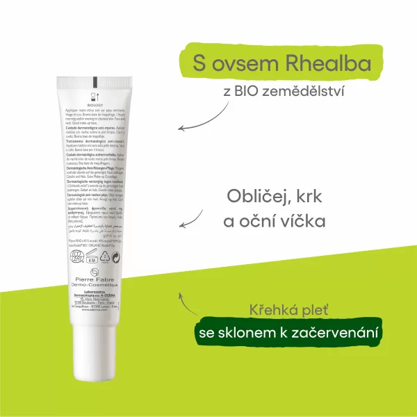 A-Derma BIOLOGY Dermatologická péče PROTI ZAČERVENÁNÍ 40 ml