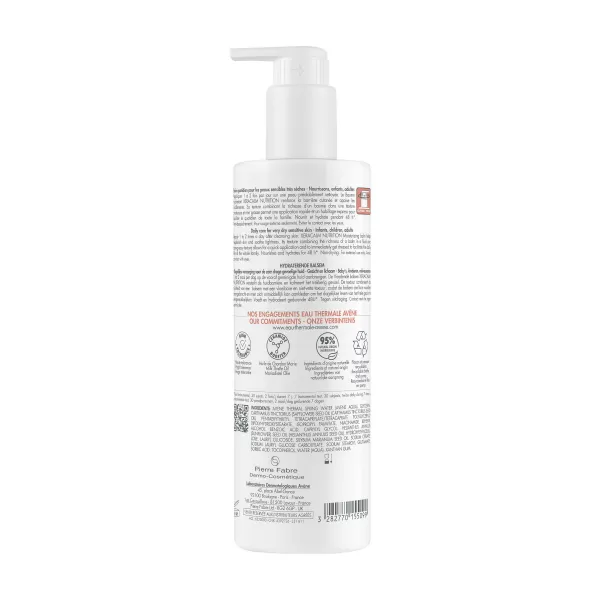 AVENE XeraCalm NUTRITION Hydratační balzám 400ml