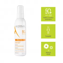 A-Derma Protect SPF50+ sprej 200 ml