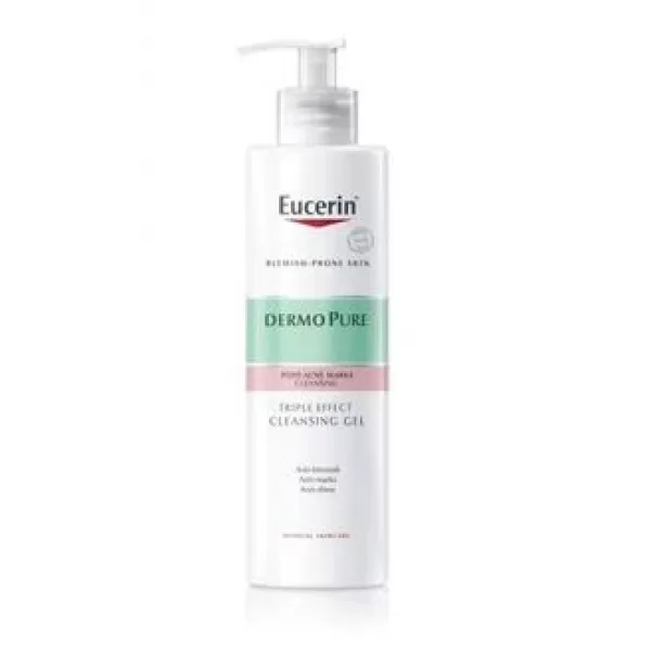 Eucerin DermoPure Exfoliační čisticí gel s trojitým účinkem 400 ml