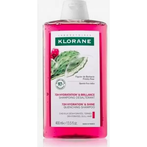 KLORANE Hydratační šampon s opuncií 400ml