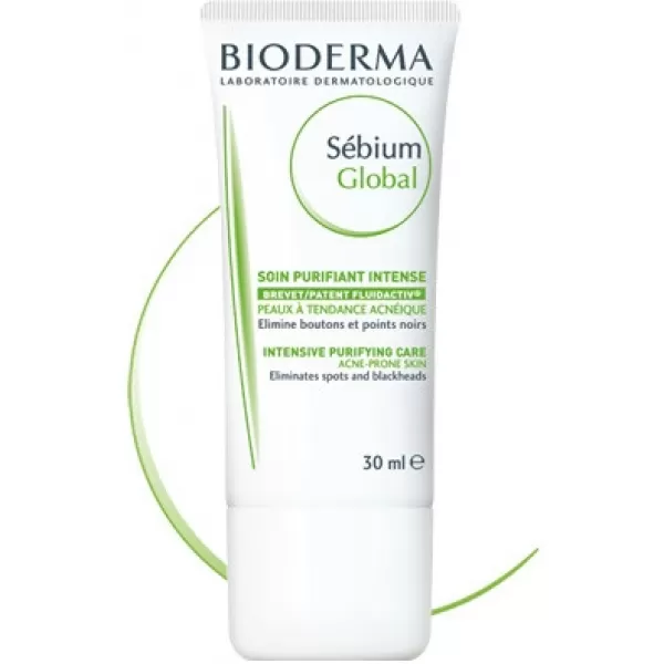 BIODERMA Sébium Global - Intenzivní péče o aknózní pleť 30 ml
