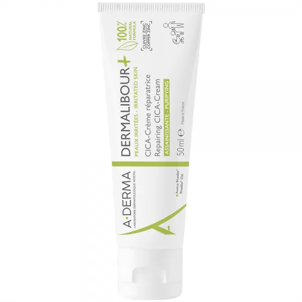 A-DERMA Dermalibour+ Reparační CICA-Krém pro podrážděnou pokožku 50 ml