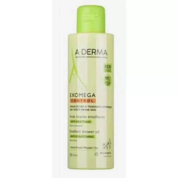 A-Derma Exomega Control zvláčňující sprchový olej 500 ml