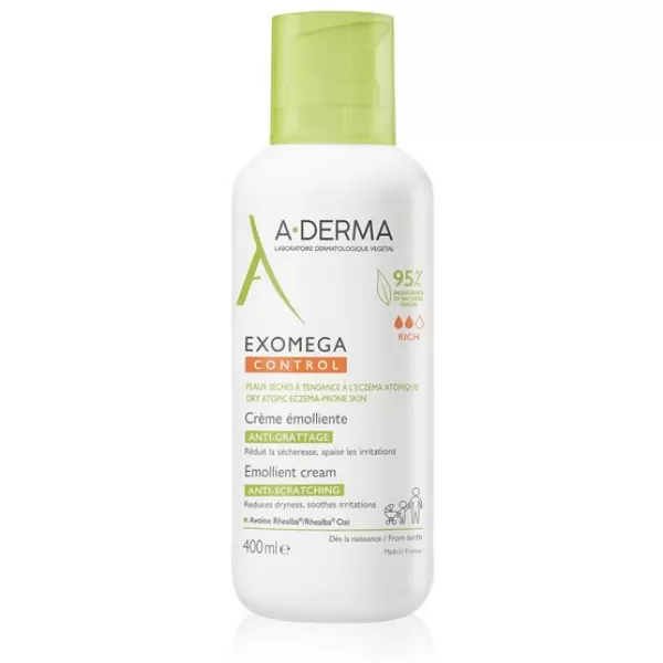 A-DERMA EXOMEGA CONTROL Emolienční krém 400 ml
