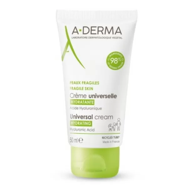 A-Derma Univerzální hydratační krém 50 ml EXPIRACE 30.9.2024