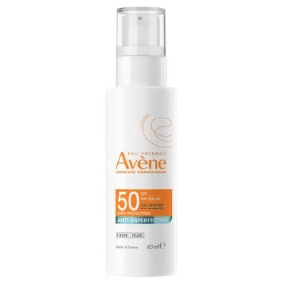 AVENE Fluid proti nedokonalostem pleti SPF50 40ml