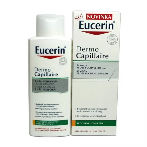 Eucerin DermoCapillaire šampon proti suchým lupům 250 ml