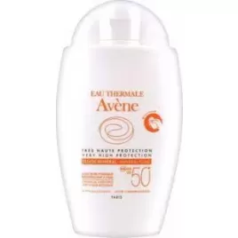 Avène Sun Minéral ochranný fluid bez chemických filtrů SPF 50+ 40 ml