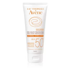 Avène Sun Minéral ochranné mléko bez chemických filtrů a parfemace SPF 50+ 100 ml